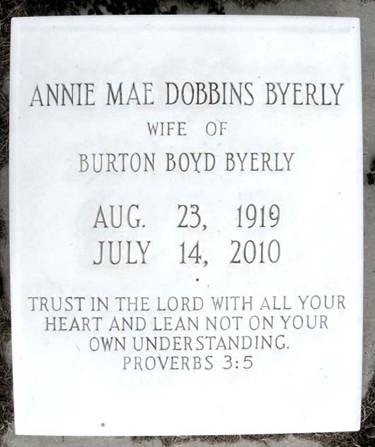 Annie Mae Byerly