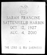 Sarah Francine Harbin
