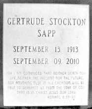 Gertrude Hall Sapp