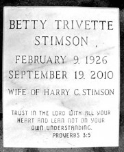 Betty Jane Stimson