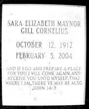 Sarah Elizabeth Cornelius