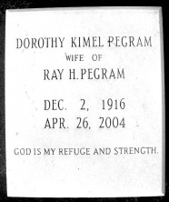 Dorothy  Pegram