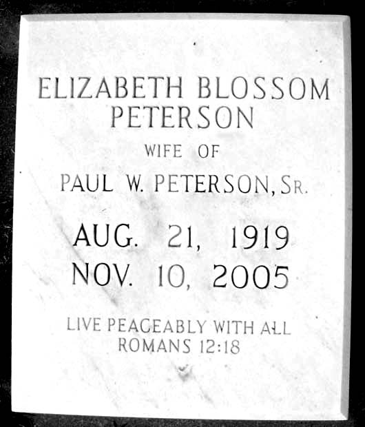 Elizabeth Peterson
