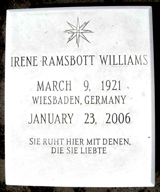 Irene Lucy Williams