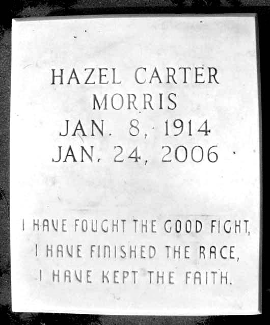 Hazel  Morris