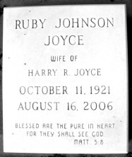 Ruby Elizabeth Joyce