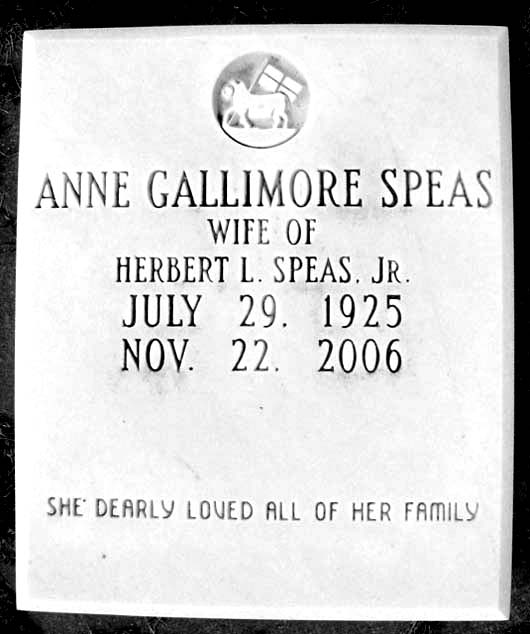 Anne Elizabeth Speas