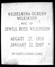 Wilhelmina  Wilkinson