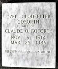Ozell  Goforth