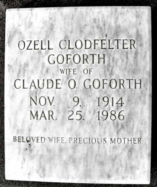 Ozell Goforth