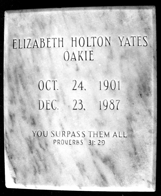 Elizabeth Oakie