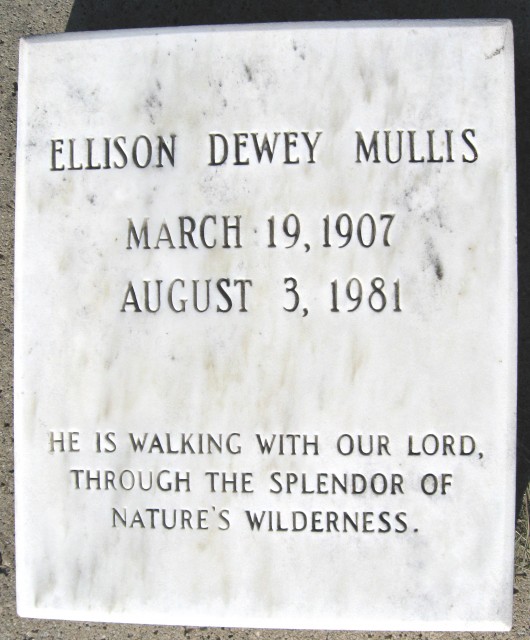 Ellison Dewey Mullis