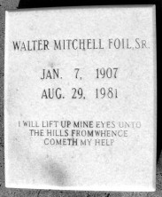 Walter Mitchell Foil