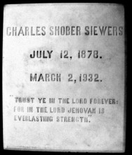 Charles Shober Siewers