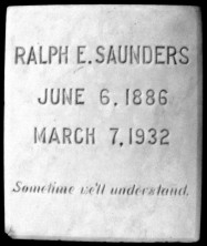 Ralph Edward Saunders