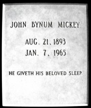 John Bynum Mickey