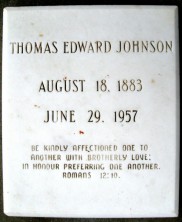 Thomas Edward Johnson