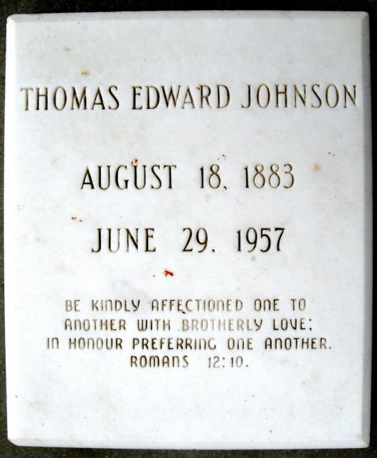 Thomas Edward Johnson