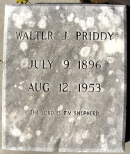 Walter James Priddy