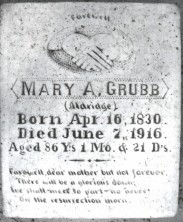 Mary Ann Grubb