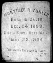 Mortimer Nathaniel Vogler