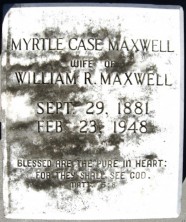 Myrtle  Maxwell