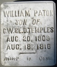 William Paton Temples