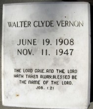 Walter Clyde Vernon
