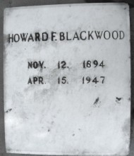 Howard Franklin Blackwood