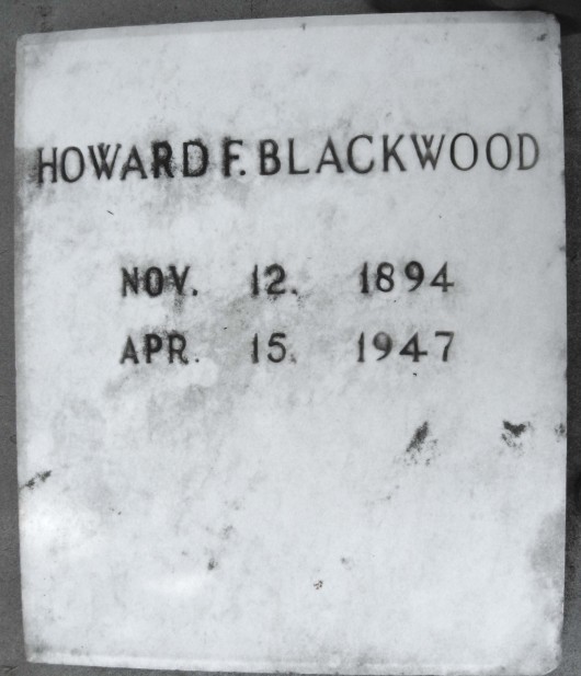 Howard Franklin Blackwood