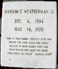 Ransom Clifford Weatherman