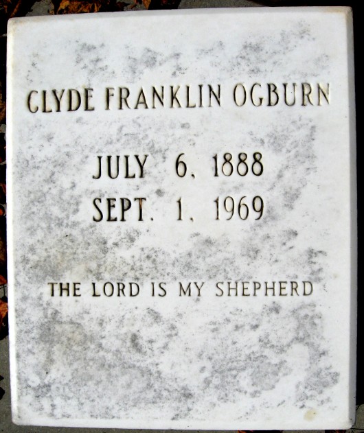 Clyde Franklin Ogburn