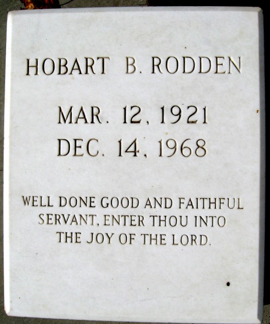 Hobart Byrd Rodden