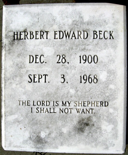 Herbert Edward Beck