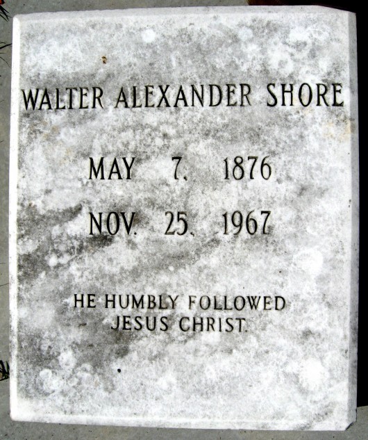 Walter Alexander Shore