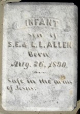 Infant Son  Allen