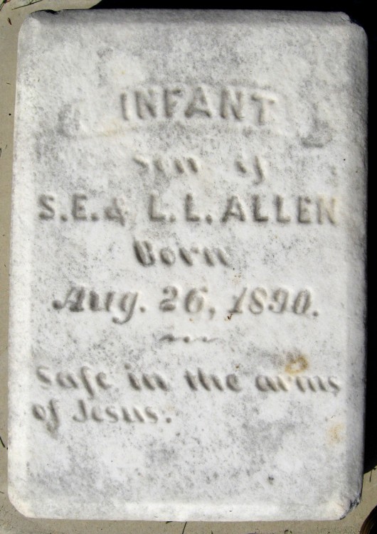 Infant Son Allen