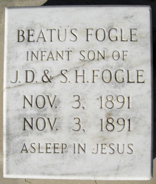 Infant Son Fogle