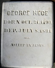 George  Hege