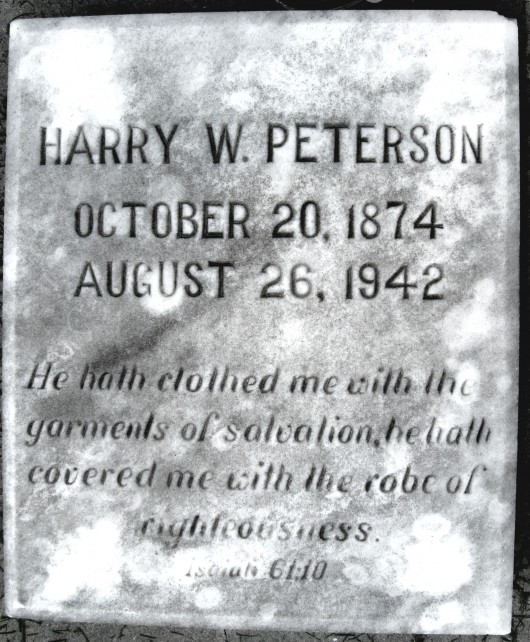 Harry Walter Peterson