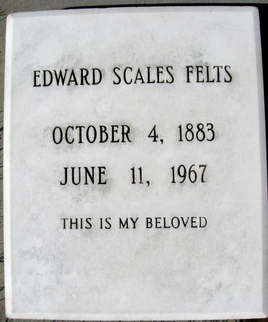 Edward Scales Felts