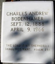 Charles Andrew Bodenhamer