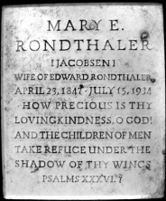 Mary Elizabeth Rondthaler