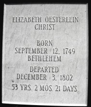 Elizabeth  Christ