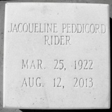 Jacqueline  Rider