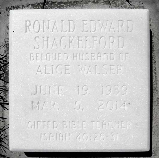Ronald Edward Shackelford