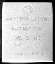 Martha Elizabeth Snyder