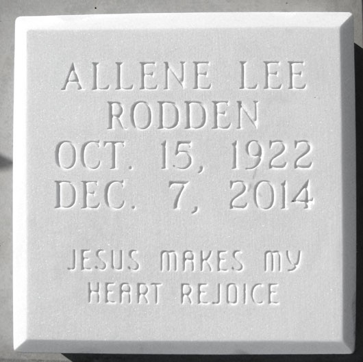 Allene Rodden