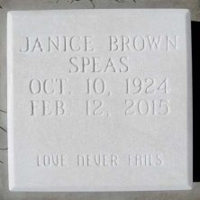 Speas Estelle Janice