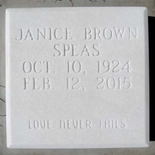 Janice  Speas